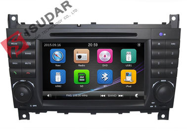 1080p Video Supported Car DVD Player For Mercedes Benz For C Class W203 256Mb RAM