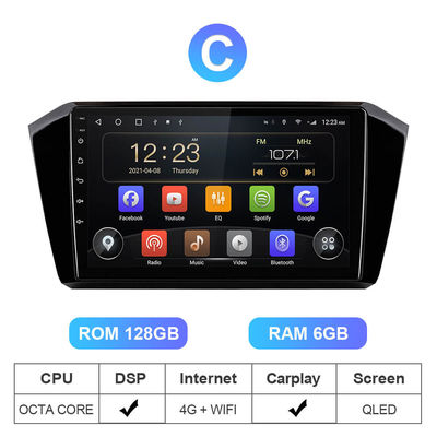 VW Volkswagen Car Dvd Player Navigaion Front Adas Camera 1280*720P