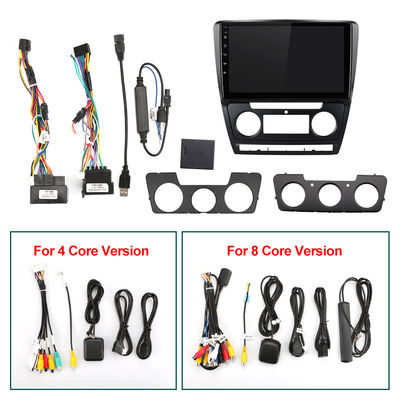 2 Din Android 10 รถนำทาง GPS เครื่องเล่นดีวีดีวิทยุ RDS แผนที่ฟรี