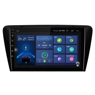 Skoda Octavia 2014 Car Gps Media Player พร้อมบลูทูธ 1080P
